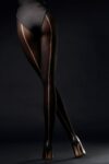 Wild side seamed tights