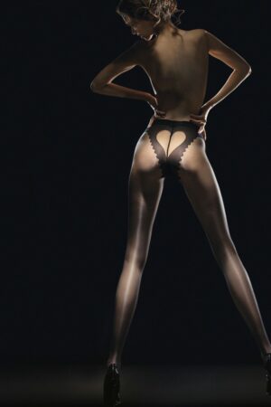 Corazon FiORE tights heart pattern butt 