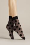 Virginia socks black for women