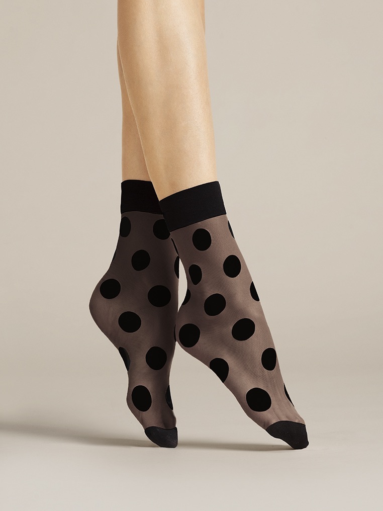 Virginia socks black for women