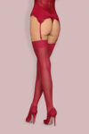 Obsessive S800 Nylon Stockings Ruby