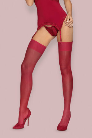 Obsessive S800 Stockings Ruby