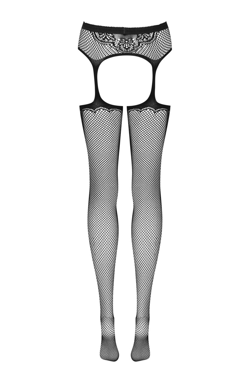 Obsessive S232 Suspender Tights Close Up Back