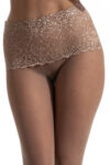 Amour Naked Seamless Pantyhose Beige Close Up