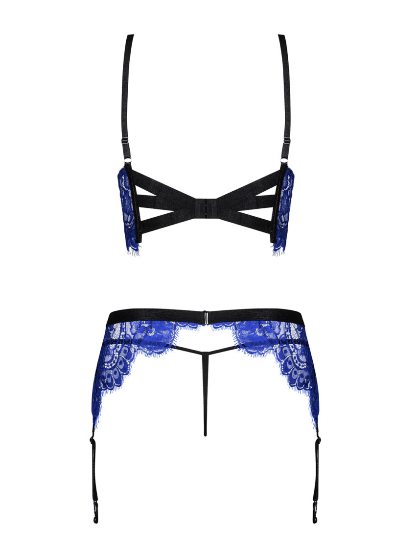 Obsessive Cobaltess Set Blue Details Back