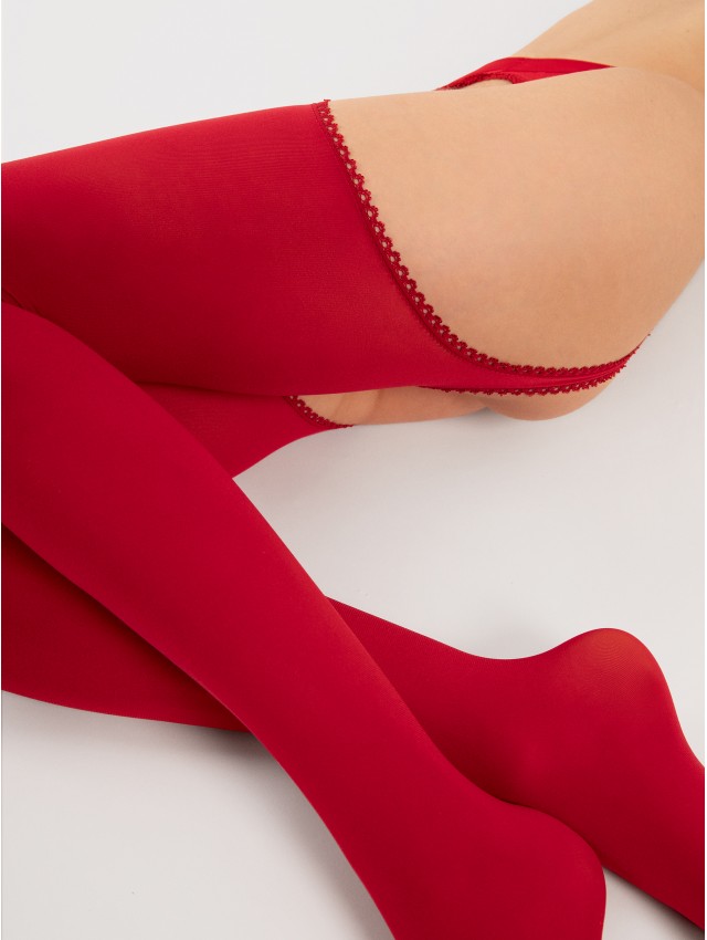 Fiore Diavola Red Strip Panty
