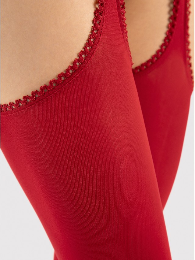 Fiore Diavola Red Strip Panty