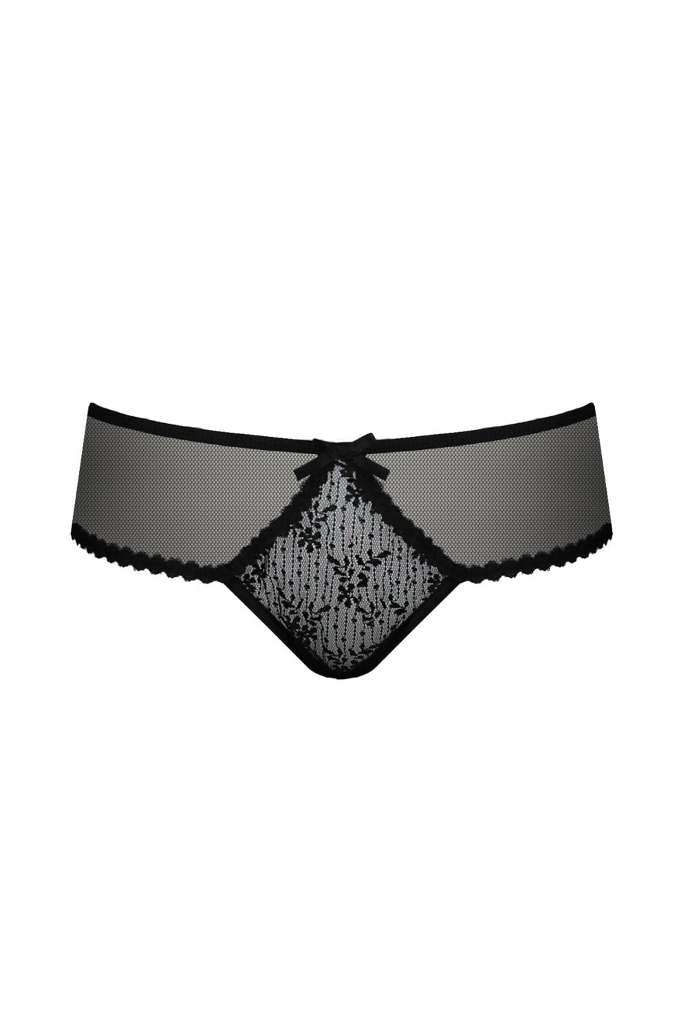 Lingerie Passion Ramira Thong Black Details Lingerie Passion Ramira Thong Black Details