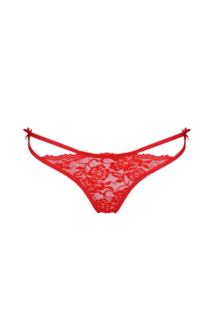 Lingerie Passion Warda Thong Red Details