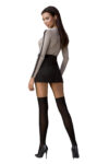 Passion TI114 Fashion Tights Black Back