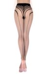 Ballerina 559 Fashion Tights Grey Back