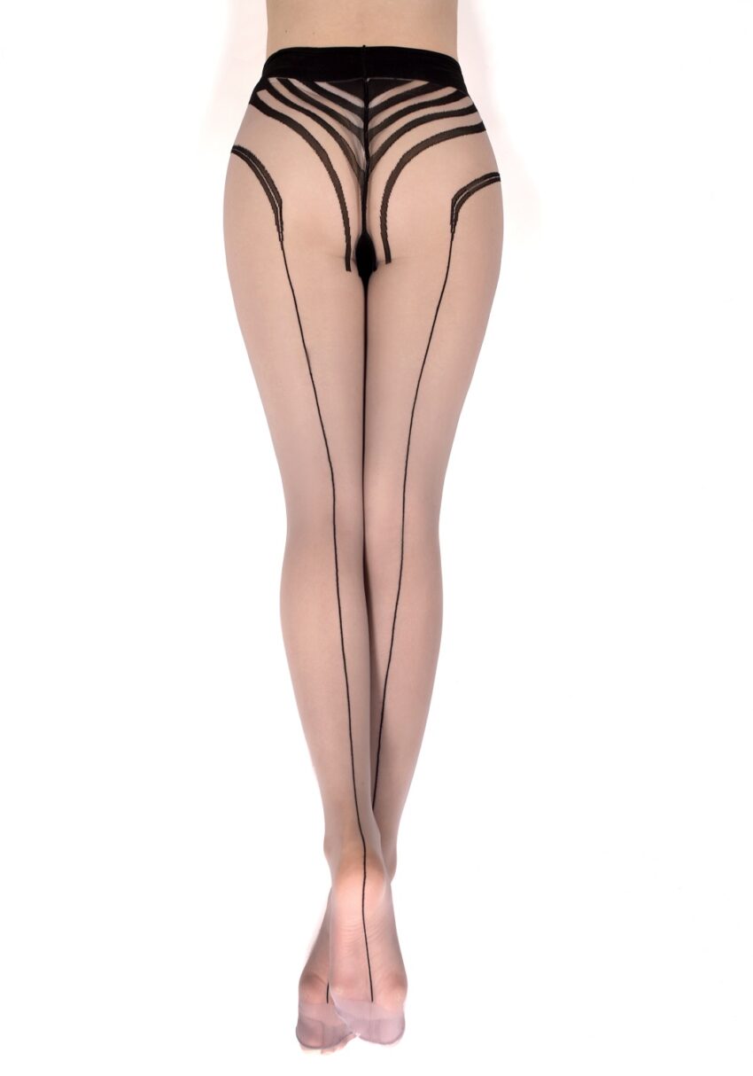 Ballerina 559 Fashion Tights Grey Back