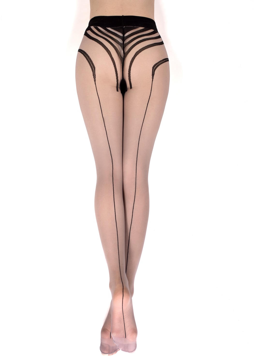 Ballerina 559 Fashion Tights Grey Back Ballerina 559 Fashion Tights Grey Back