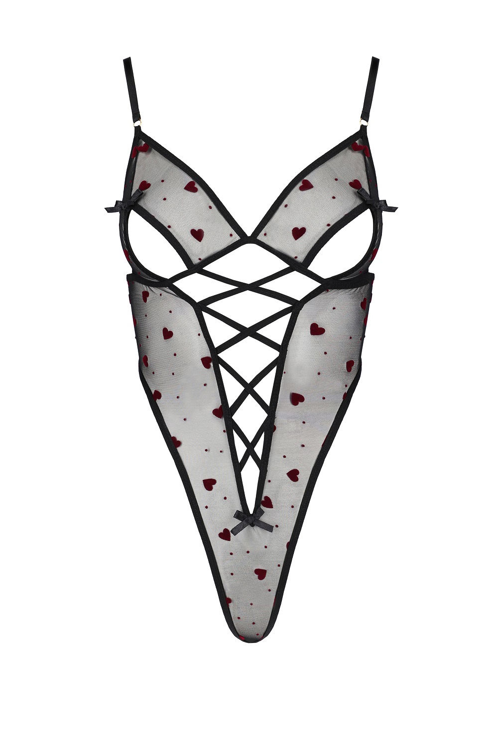 Lingerie Passion Lovelia Body Black Details