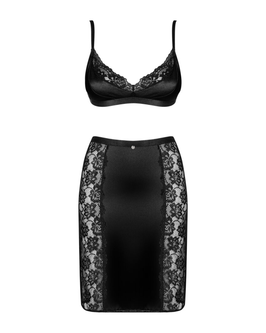 Obsessive Blanita Bra & Skirt Details