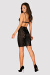 Obsessive Blanita Bra & Skirt Lingerie Back
